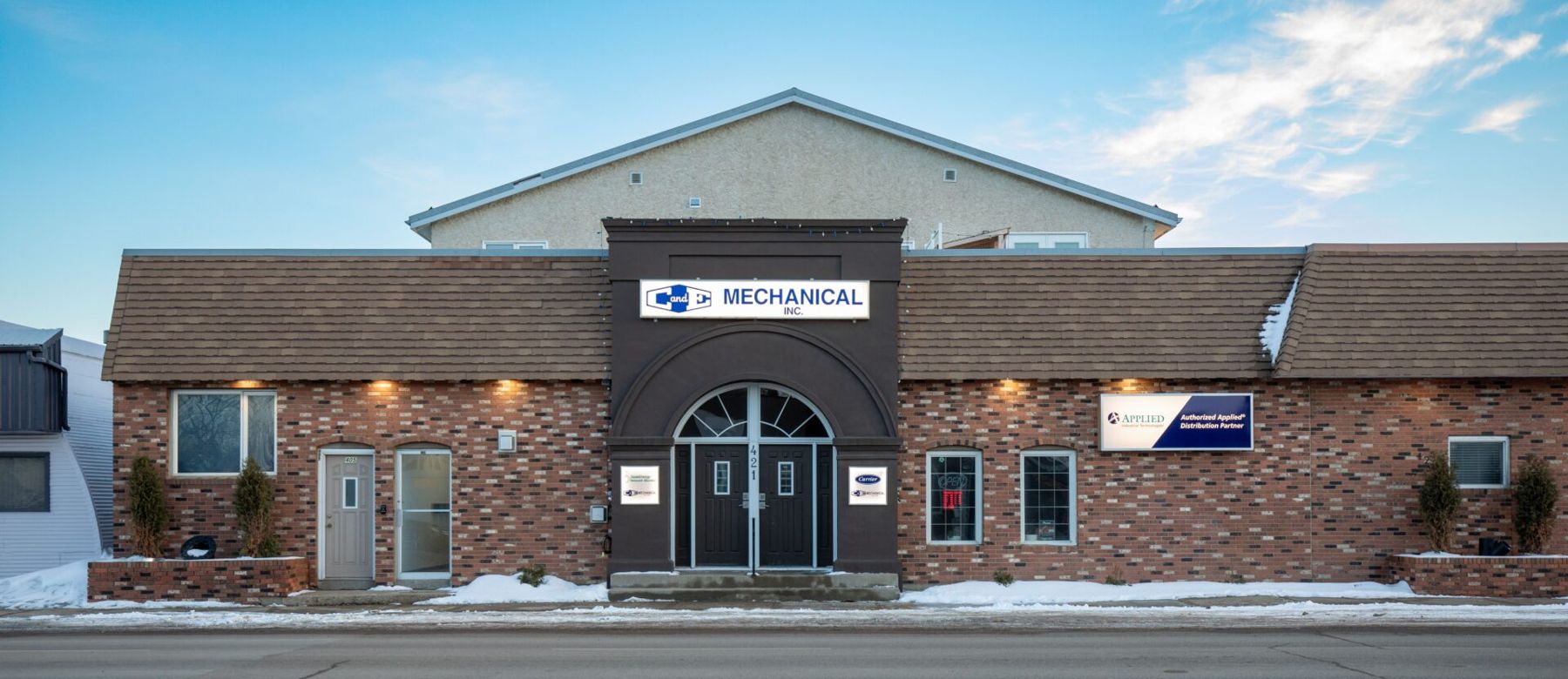 C & E Mechanical on High St W, Moose Jaw